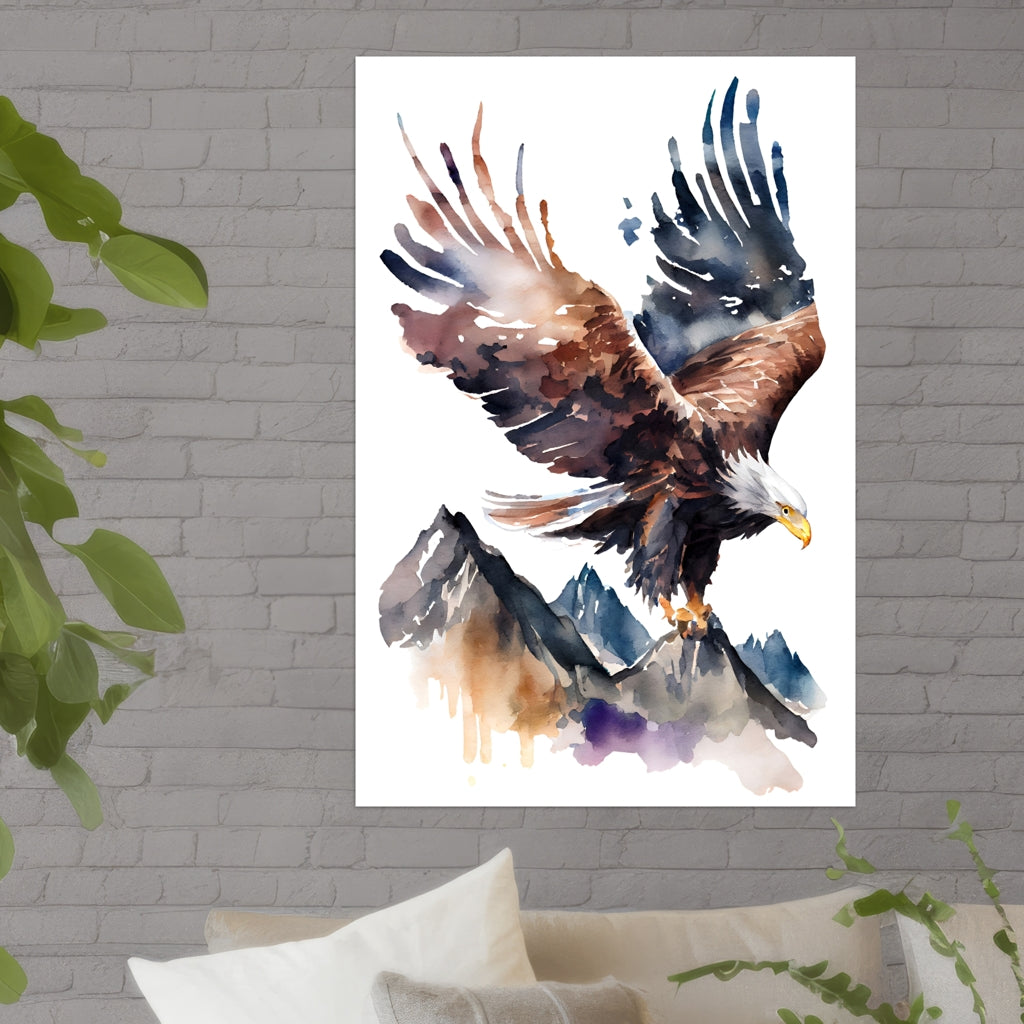 Freedom of the Eagle - Hochformat - 5 - Wohnzimmer - Alu-Prints - Acrylglas 