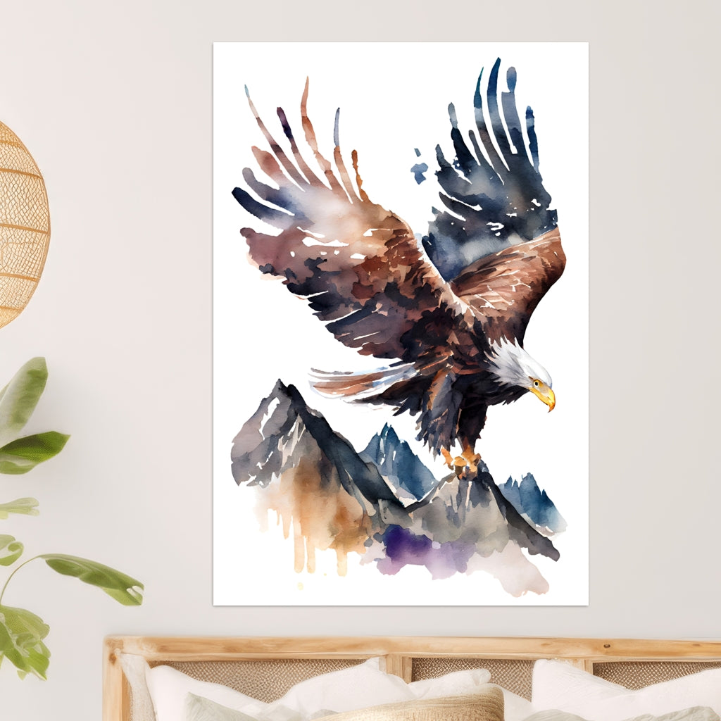 Freedom of the Eagle - Hochformat - 6 - Schlafzimmer - Alu-Prints - Acrylglas 