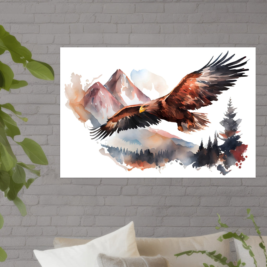 Freedom of the Eagle - Querformat - 5 - Wohnzimmer - Alu-Prints - Acrylglas 